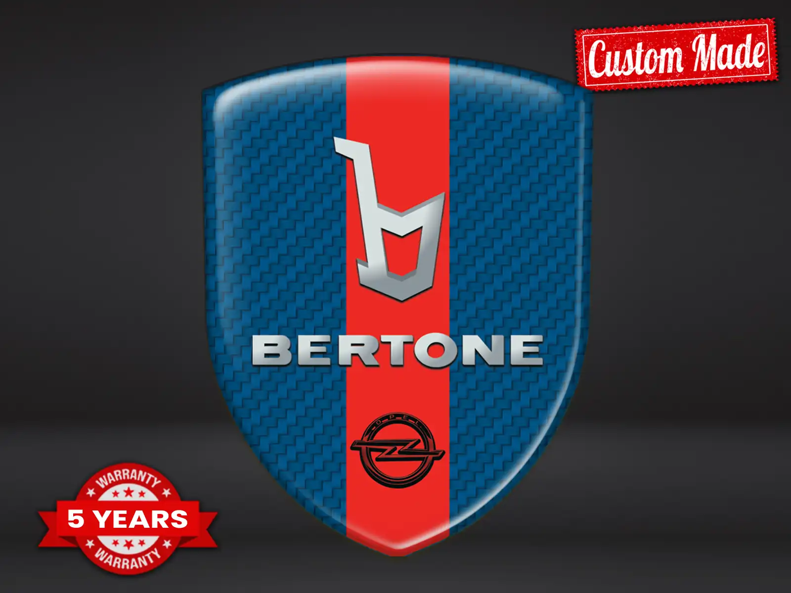 Bertone Pegatinas Logo Negocio Edición Profesional Máximo
